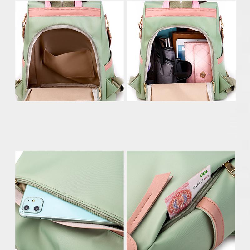 SCIONE Batoh Oxford látkový batoh Outdoor multifunkční dámská taška Wild Travel Small Fresh Bag