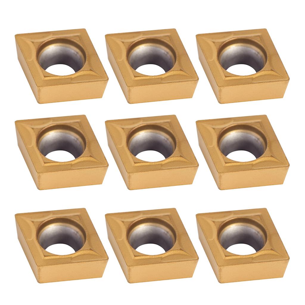 10pcs CNC Carbide Tips Inserts Blade Cutter Lathe Turning Tool With Box