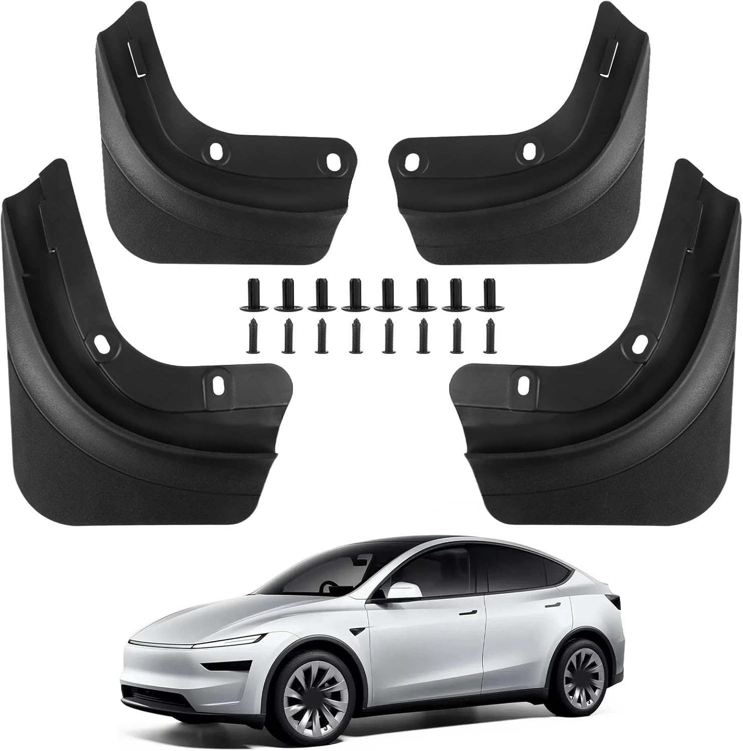 

Mud Flaps Compatible with 2025 Hybrid (XV80) SE/XSE Accessories ABS Material Mudguards Mudflaps for 2025 SE XSE, Black