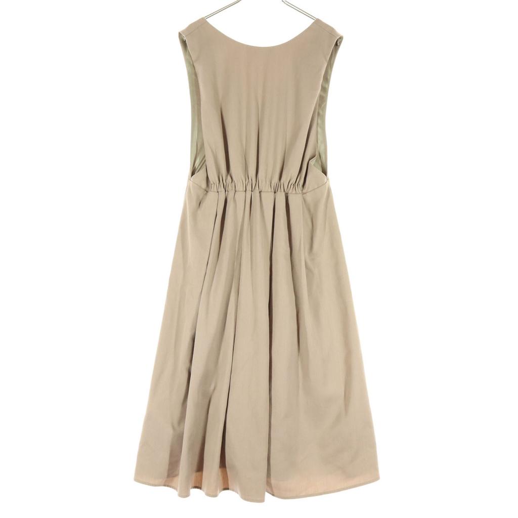 Archives Robe longue sans manches beige Femmes Occasion