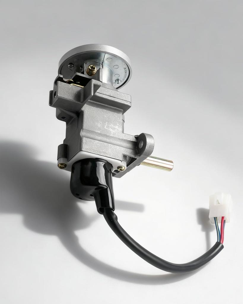 Motorcycle Lock Ignition Switch Fuel Tank Cover Lock Assembly and Lock Key Gas Cap Set for Ignition Lock NMAX155 2015-2019