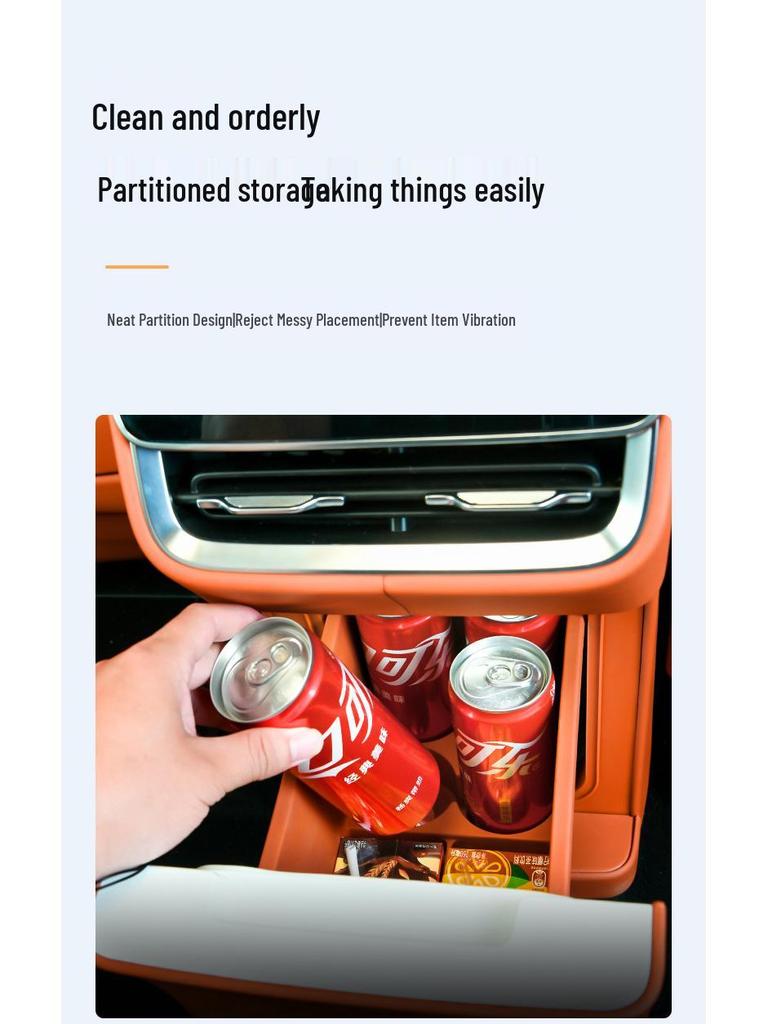 Silicone Pad for AITO M8 Car Cup Holder - Fully Wrapped Beverage Stabilizer