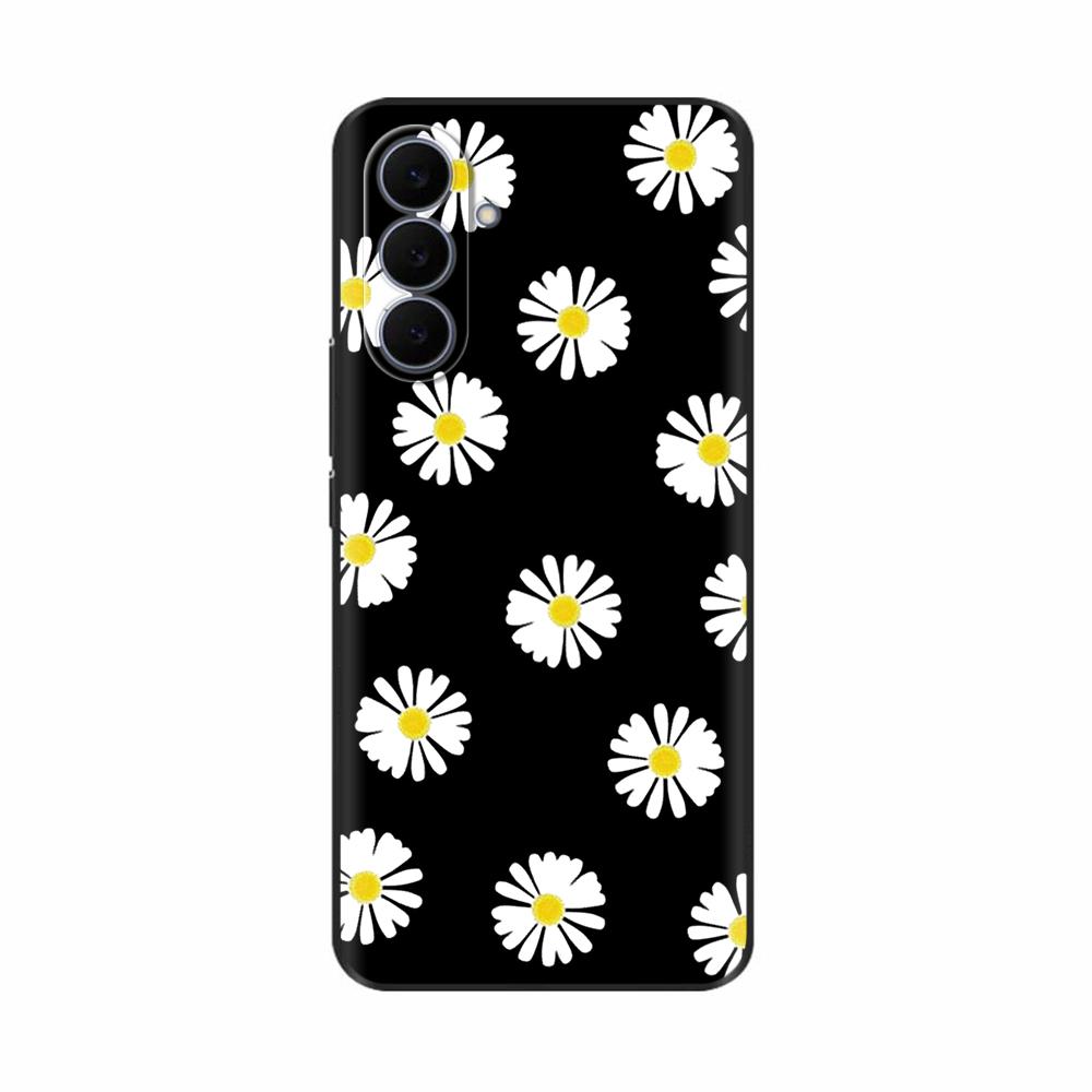 For Samsung Galaxy S25 FE Case Sweet Patterns Soft Liquid Silicone Cover For Samsung S25 FE Phone Cases S25FE Shockproof Fudnas