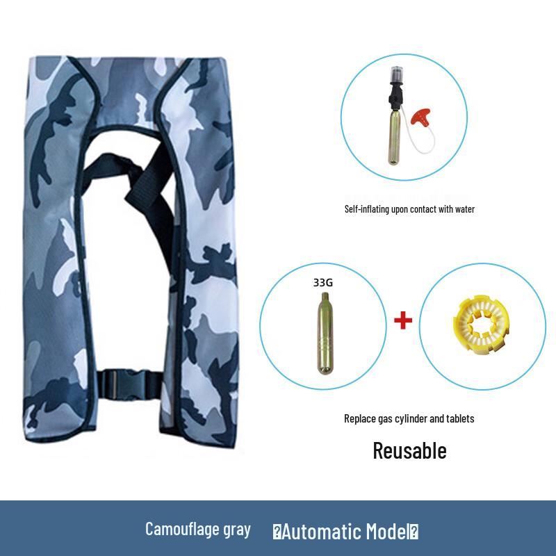 Adult Portable Inflatable Life Vest