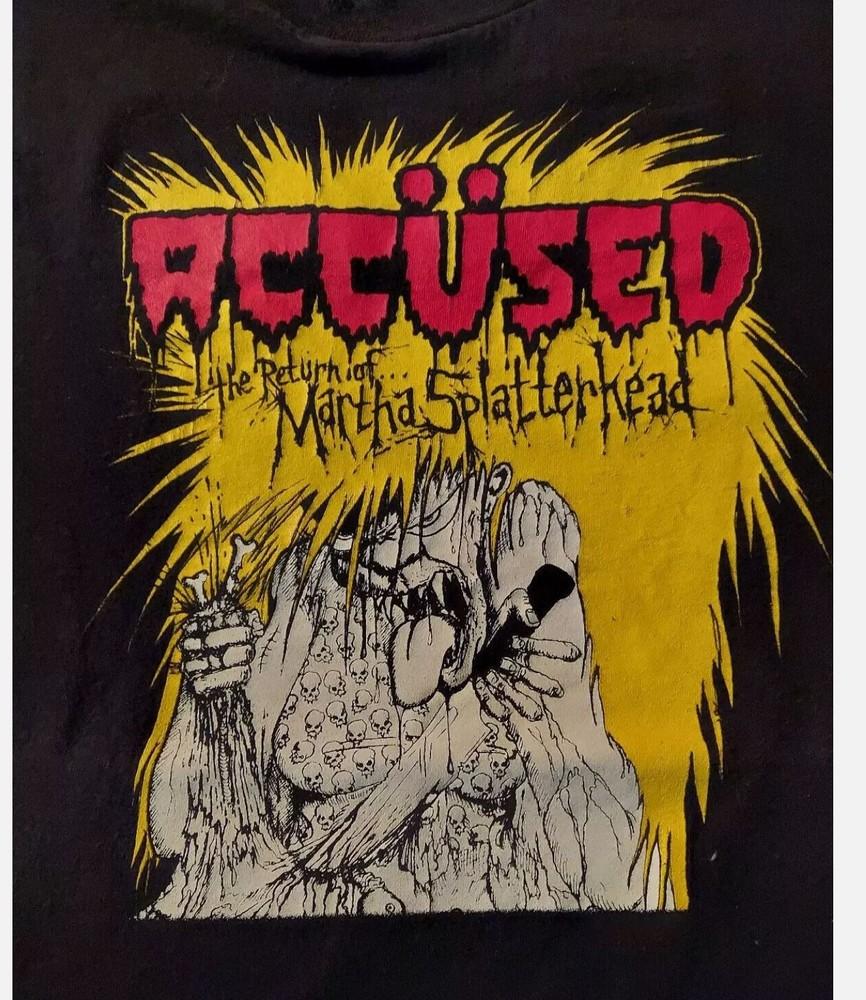 The Accused Band TShirt Short Sleeve Black Unisex Cotton S2345Xl Unisex T-Shirt XXXXL