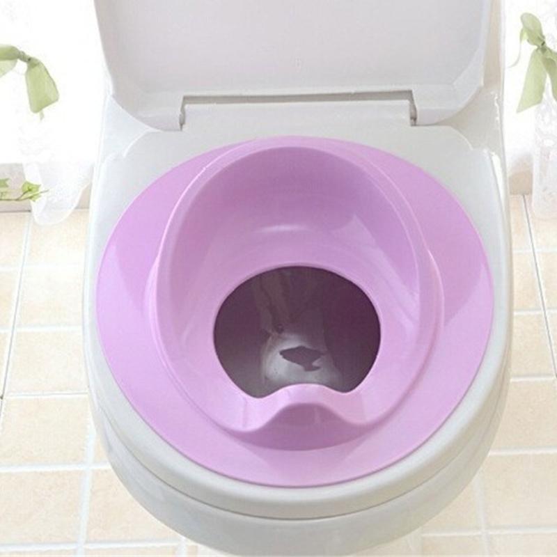Stable Child Toilet Seat Insert Children's Toilet Pad Anti Skid Base Feature for Ages 2 Years and Up Easy Installation