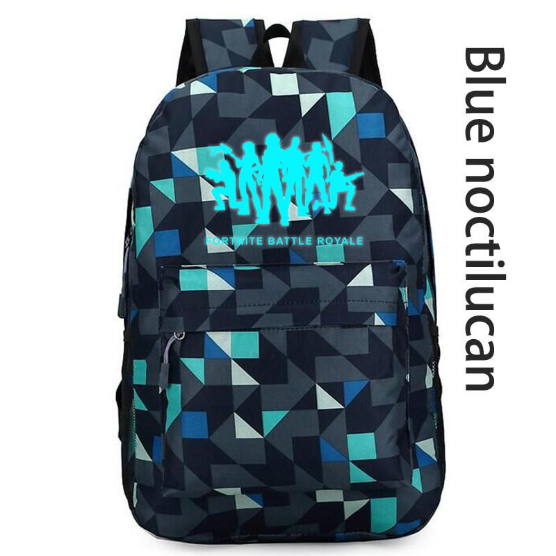 Luminous Bag Game Youth Campus Fashion Trend Backpack For Unisex