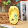 Cotton Rope Plush Squeaky Slipper Chew Toy For Small Medium Dogs