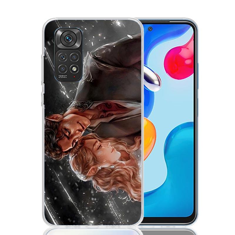 A Court Of Mist And Fury Phone Case For Xiaomi Redmi Note 13 14 15 Pro Plus 12S 12 14S 11S 11E 10 10S 11 11T 5G 4G Cover Coque R