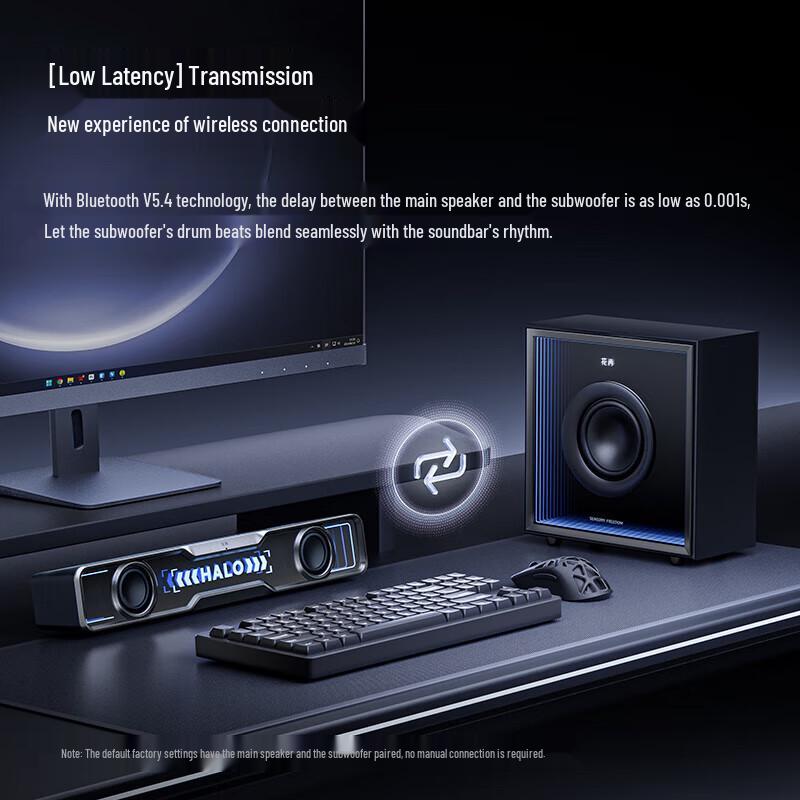 Edifier Halo Soundbar Max Desktop Gaming Speaker