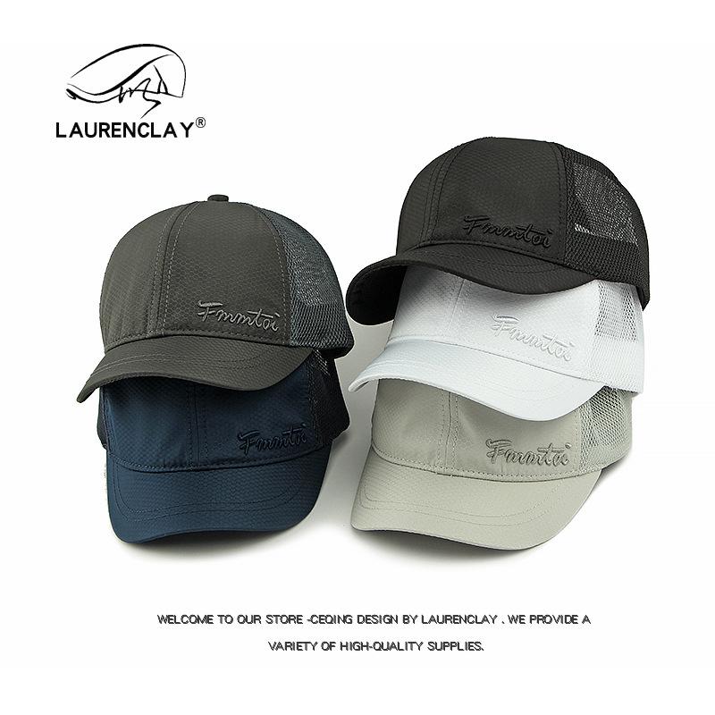 

Short brim embroidered letter hat men s summer outdoor sunscreen visor quick-drying mesh breathable cap women s baseball cap Adjustable чорний