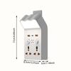 Universal Socket Night Light Socket Converter 1Type C & 2USB-A Warm White LED Socket Wall Lamp Square US/UK/EU Plug