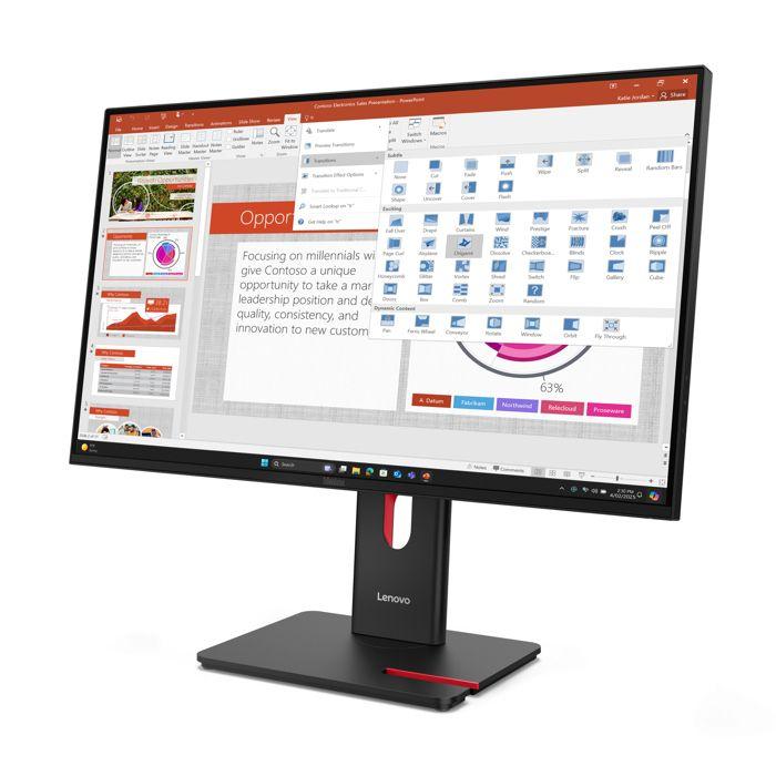 Moniteur - LENOVO - ThinkVision T27-40 - 27 Pouces - IPS - Full HD 1920x1080