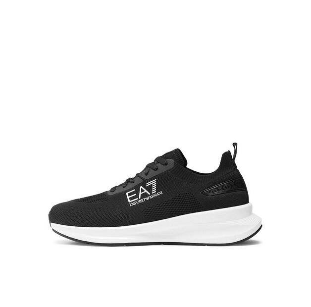 Мужские кроссовки EA7 Emporio Armani X8x149 xk349 n763 чёрные