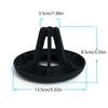 Water Bottle and Mug Drainer Stand Single Cup Drying Rack Plastic Cup Stand Tray Holder for Kitchen Countertop