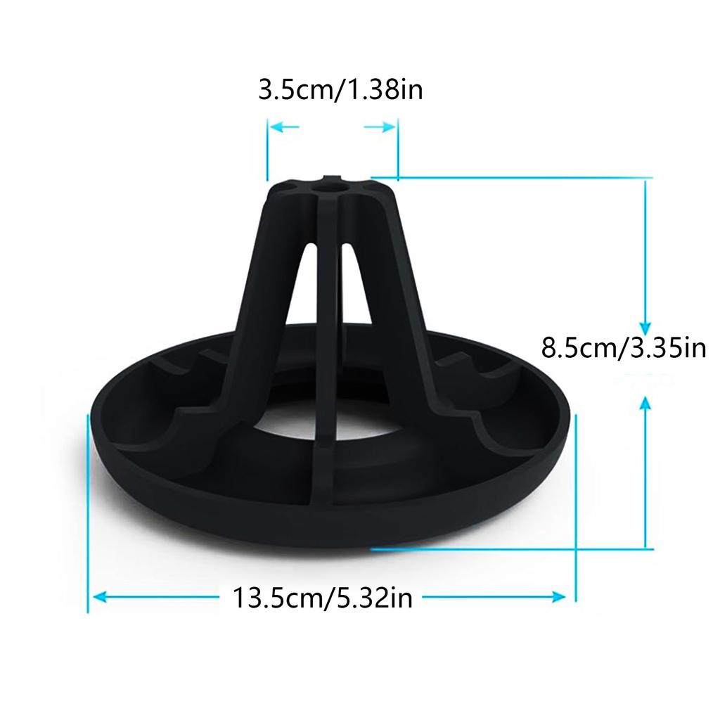 Water Bottle and Mug Drainer Stand Single Cup Drying Rack Plastic Cup Stand Tray Holder for Kitchen Countertop