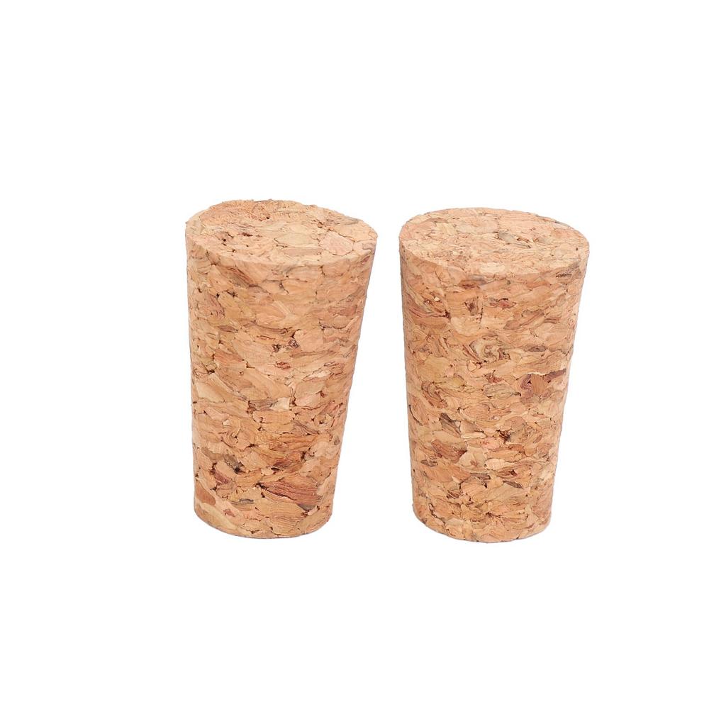 A84X-200Pcs Tapered Corks Stoppers DIY Craft Art Model Building 22X17x35mm