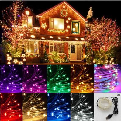 5-20M LED Fairy String Lights Copper Wire Battery Christmas Xmas Outdoor Party