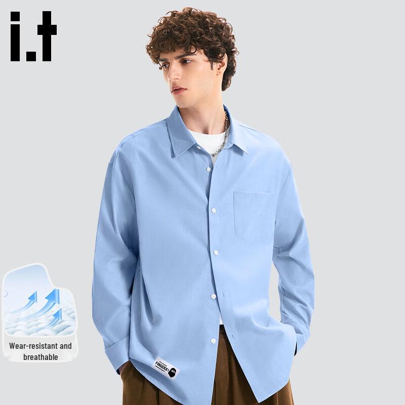 Fingercroxxit Men's Oxford Casual Long Sleeve Shirt