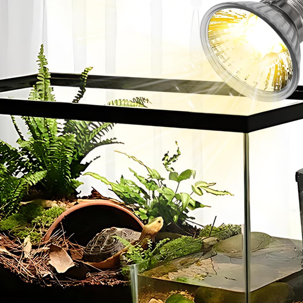 4/2/1Pcs Tortoise Lizard Basking Lamp 25W 50W 75W Pet Heating E27 Bulb Chameleon Snake Turtle Reptile Heating Light UVA Sunlight