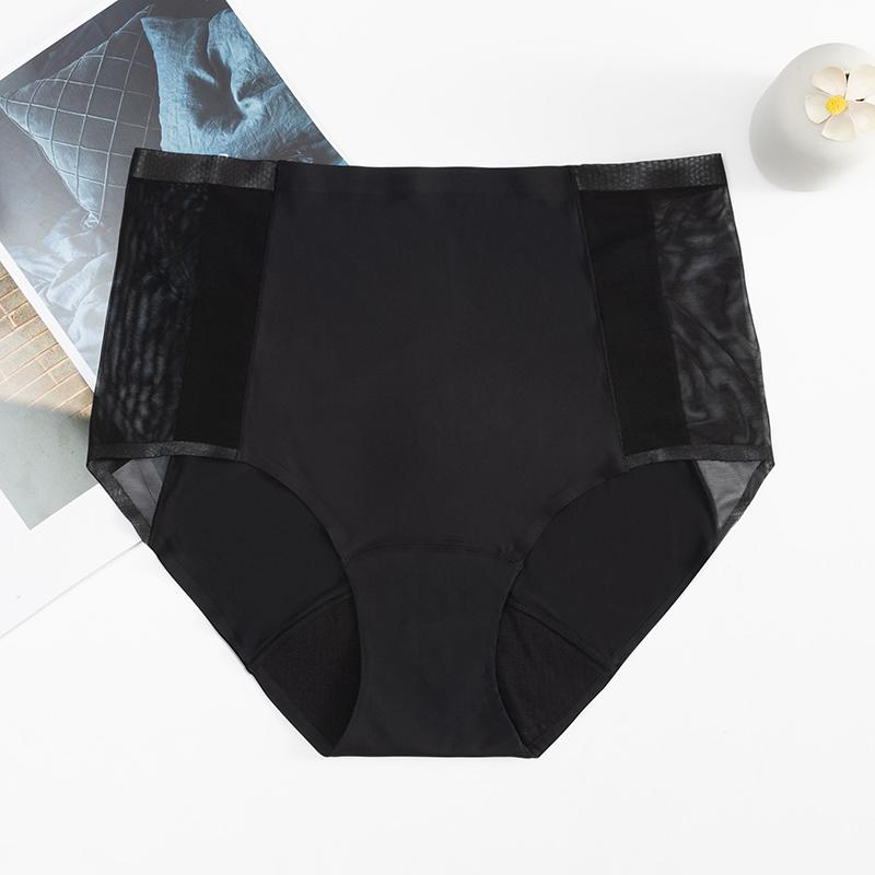 Women Menstrual Underwear Leak Proof Washable Breathable Menstrual Panties 4 Layers Absorbent Period Panties