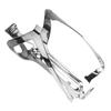 Aluminum Alloy Mountain Bike Water Bottle Holder Cage Bottle Secure Retention BracketBlack Silver