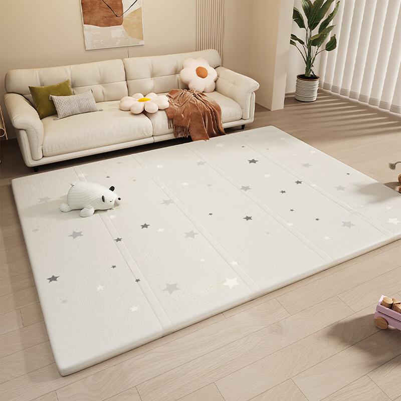 Modouyu XPE Double-Sided Folding Baby Crawling Mat, for Bedroom And Living Room, Play Mat, 173*155*1.3cm
