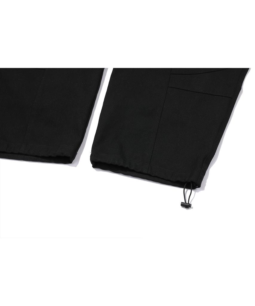 CPGN STUDIO Assassin Wide 3D Cargo Pants Black