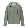 Giacca Cappotto da Uomo Tempo Libero Aggiunta Pile Ispessito con Cappuccio Cappuccio Imbottito in Cotone