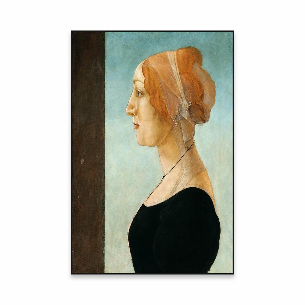 Classical Sandro Botticelli Oil Painting Poster Renaissance Art Prints Birth of Venus Canvas Painting Gallery Home Bedroom Decor