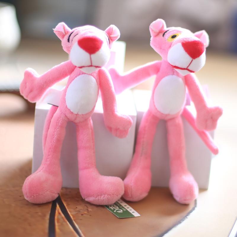 Charming Pink Plush Pendant Adorable Bag Decoration Soft Keychain