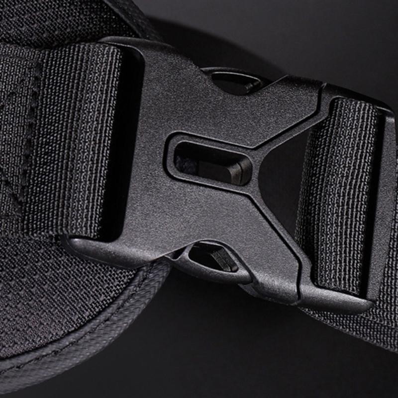 Upgrades Hard Shell Motorcycle Leg Pack Waist Bag with Adjustable Strait for Riding Comfort & Waterproof Protection