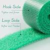 Self Adhesive Plant Nylon Cable Tie Green Adjustable Plants Hook Loop Support Garden Twine Bandage Reusable Fastener Tape Strips