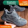 Safety Shoes for Work Man Steel Toe Cap Puncture Work Shoe Safety Shoes Wear-resistant Lightweight Work Shoes Safety Sneakers