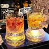 Glasbecher Transparente Weingläser Wasserbecher Tischwasserflasche Bar Cocktailgläser Kaffeetassen für kalte Getränke Küchenbedarf