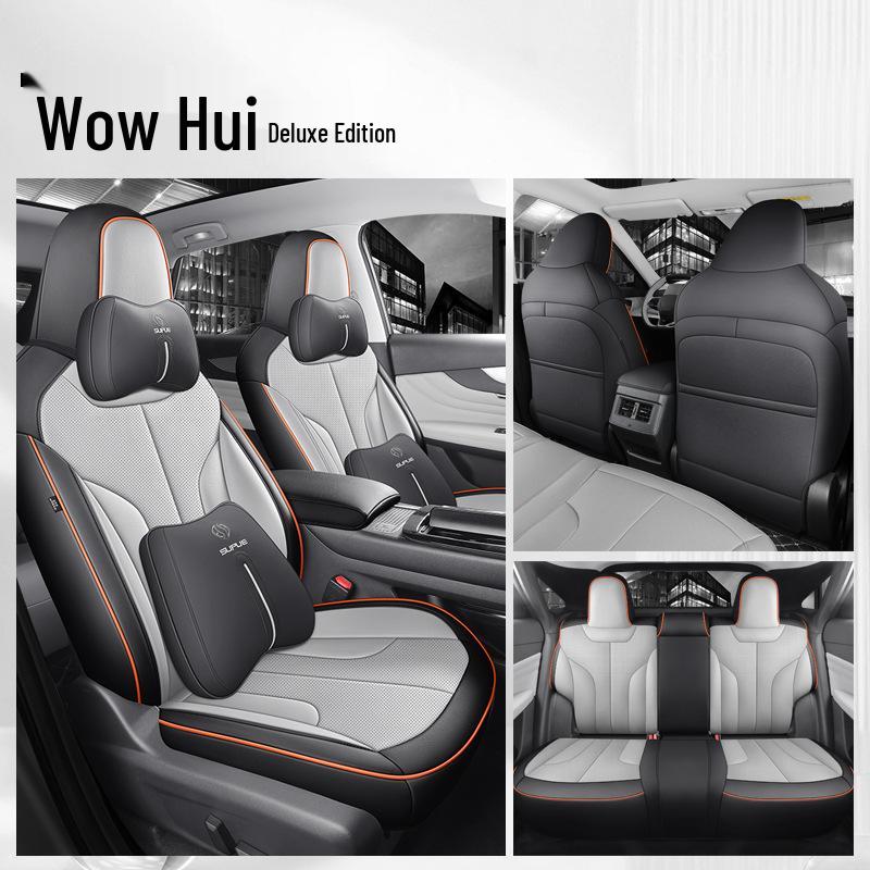Venucia Big V DD-1 Hybrid Leather Sport Seat Cushion - All-Season Cover
