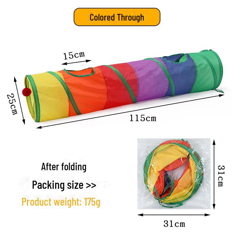 

Многофункциональная палатка-туннель для кошек и спальный мешок для котят - игрушка для самостоятельного развлечения straight channel