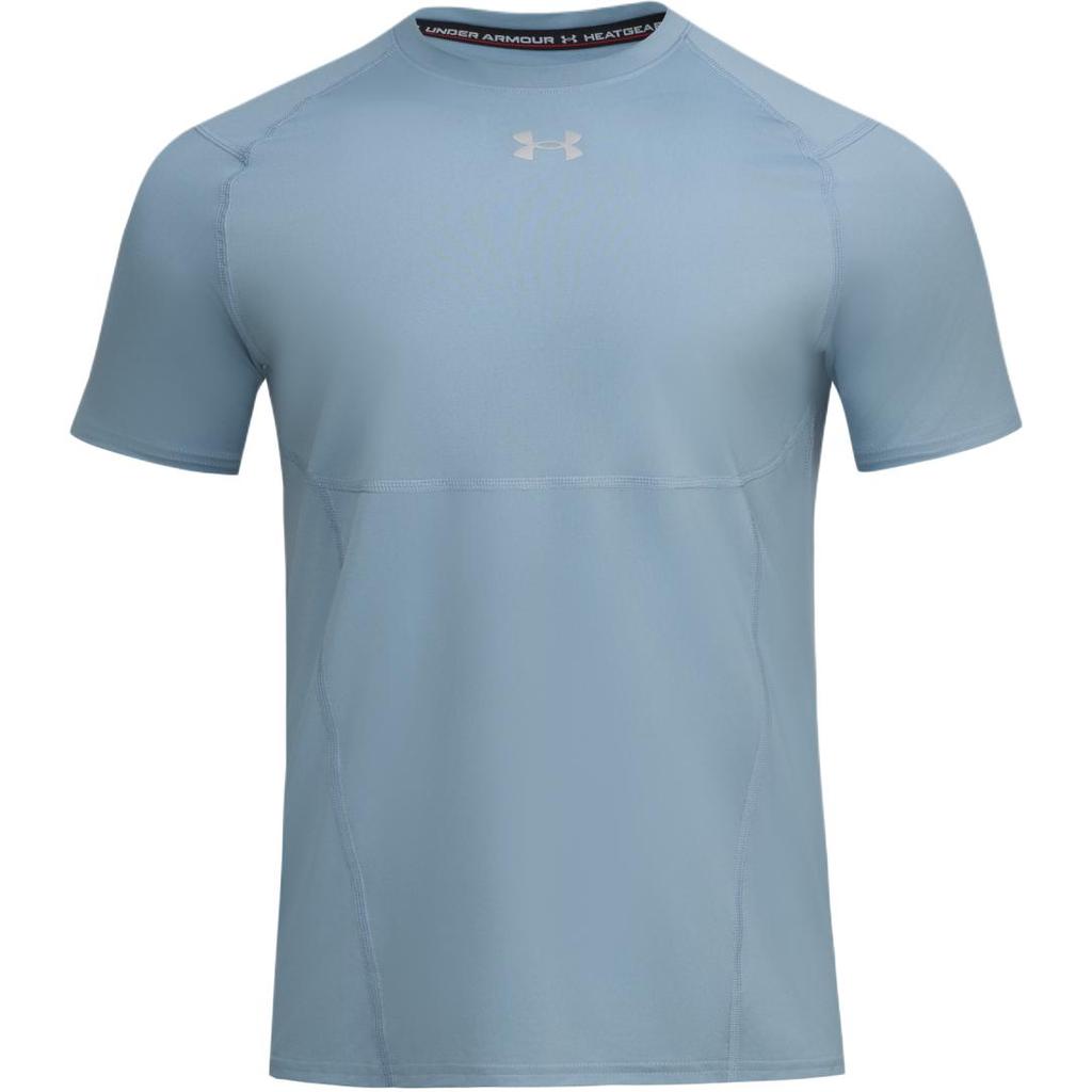 Under Armour HeatGear Elite Neolast Soft Absorbent Round Neck Short Sleeve Quick Dry T-Shirt Men Tops 6015379-448
