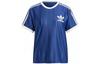 adidas Originals 3 Streifen T-Shirt Damen Dunkelblau IR7466