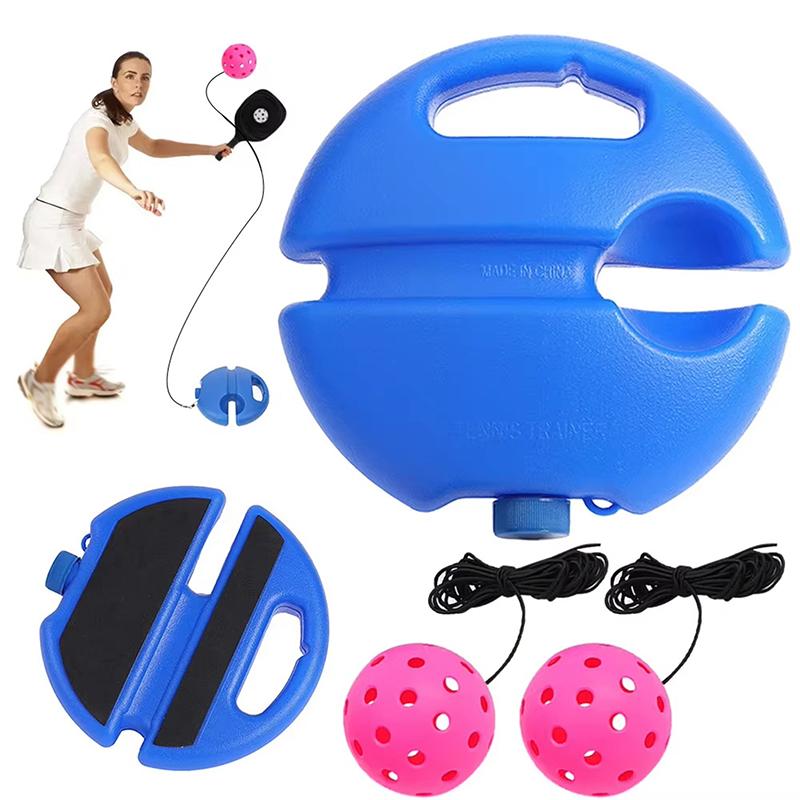 Pickleball Træner Pickleball Bold Med Snor Pickleball Træningshjælp Til Enkelt Spiller Voksen Motion Selvstudie Rebound Bold