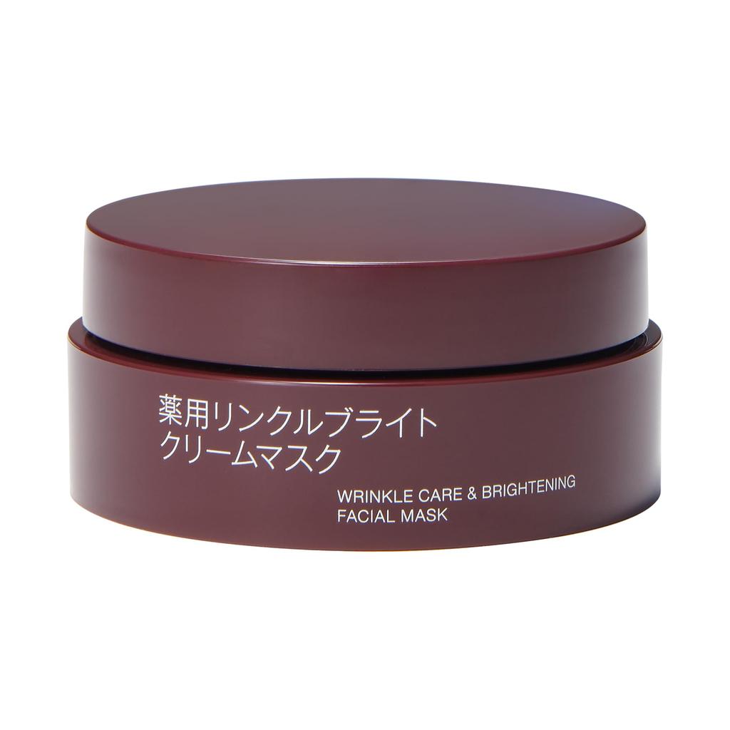 MUJI Medicated Wrinkle Bright Cream Mask 80g OAQ66A4A
