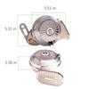 FARBIN 2 Pezzi/Kit Tromba ad Aria a Chiocciola 12V Super Forte Tre Toni Impermeabile Segnale di Allarme Clacson per Auto Camion Moto Accessorio Auto