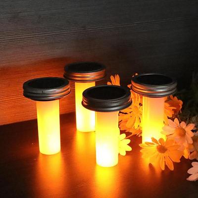 Solar Light Replacement Top Sun-Powered Solar Light Replacement 6-8 Charging Time Waterproof Wide-Mouth Outdoor Landscape
