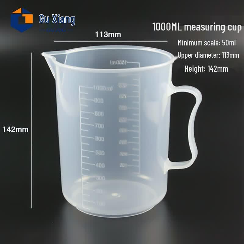 Guxiang 1000ML PE Plastic Measuring Cup