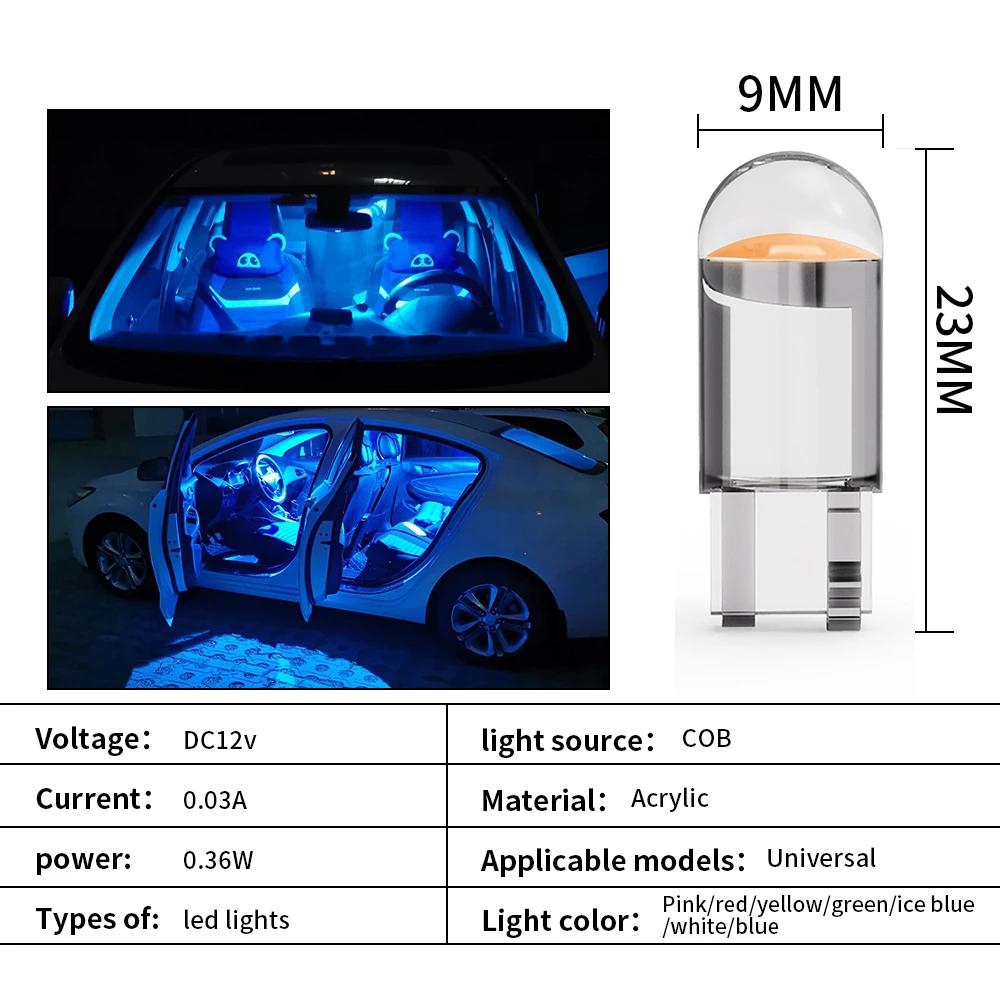 Light Auto Lights Instrument Lamp License Plate Lamp COB Led Light LED Car Bulb Car Dome Light