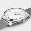 Authorized Dealer Cluse Watch CW0101201002 Boho Chic 38mm Silver Dial [CLUSE] Women's Mesh/White
