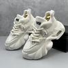 New fashionable  versatile men's casual sports shoes trendy thick soled student  height increasing shoes zapatillas hombre men