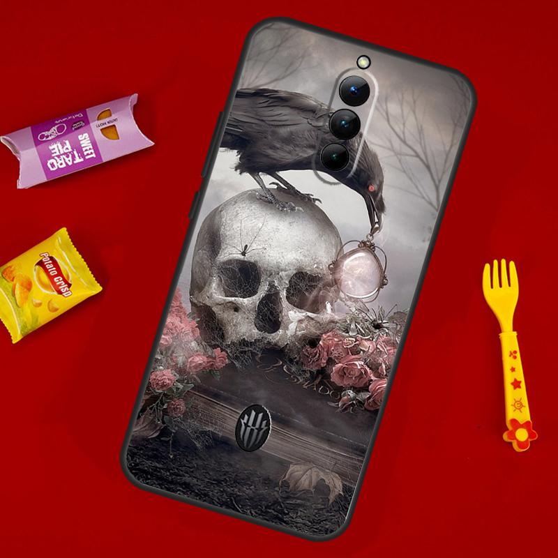 

Чохол для телефону на Хелловін Ворон Для ZTE Nubia Red Magic 11 Pro Plus 10 10S 9 9S 8 8S 6S 7S 6 7 Pro 10 Air Cover Red Magic 7