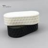 Compact Tablet Container 3D Printed Pill Box with Sliding Cover, Portable Mini Case Honeycomb Texture, Pocket Size Medication Storage for Travel