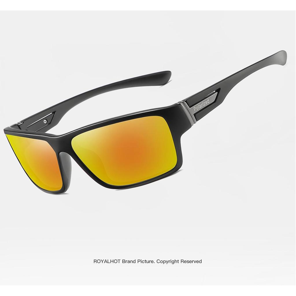 Royalhot Unisex Polarized New Fashion Αθλητικά γυαλιά ηλίου Vintage γυαλιά ηλίου Retro αποχρώσεις γυαλιών, UV400